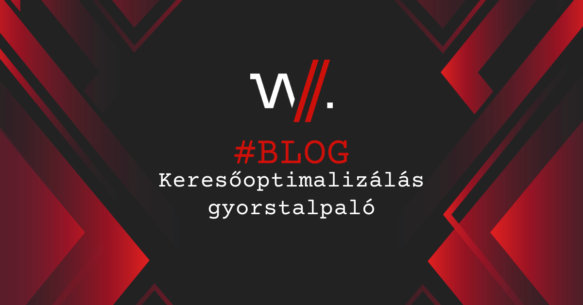 Keresőoptimalizálás gyorstalpaló